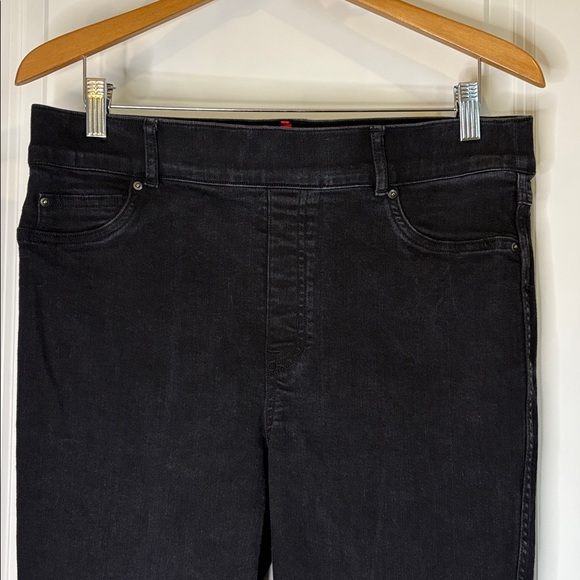 Spanx Shape Ankle Skinny Jeans Black EveryWear Style #20278T Size XL Tall - Picture 3 of 10
